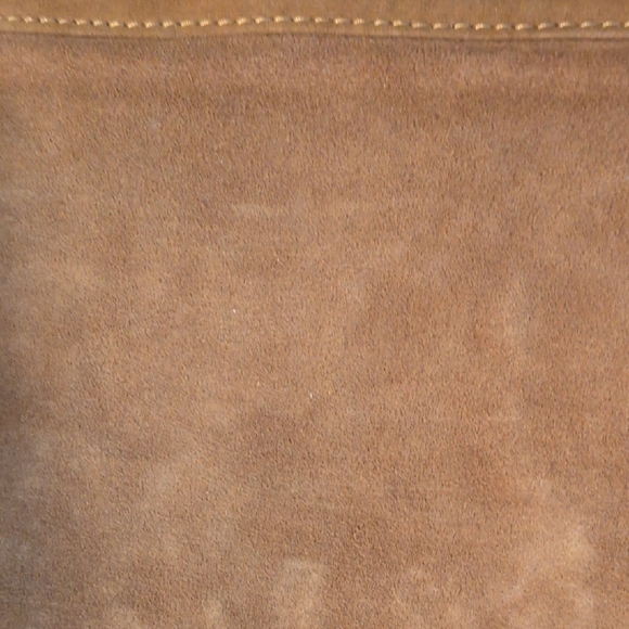 Patricia Nash Floral Embossed Leather Crossbody Bag Gold - Picture 5 of 8